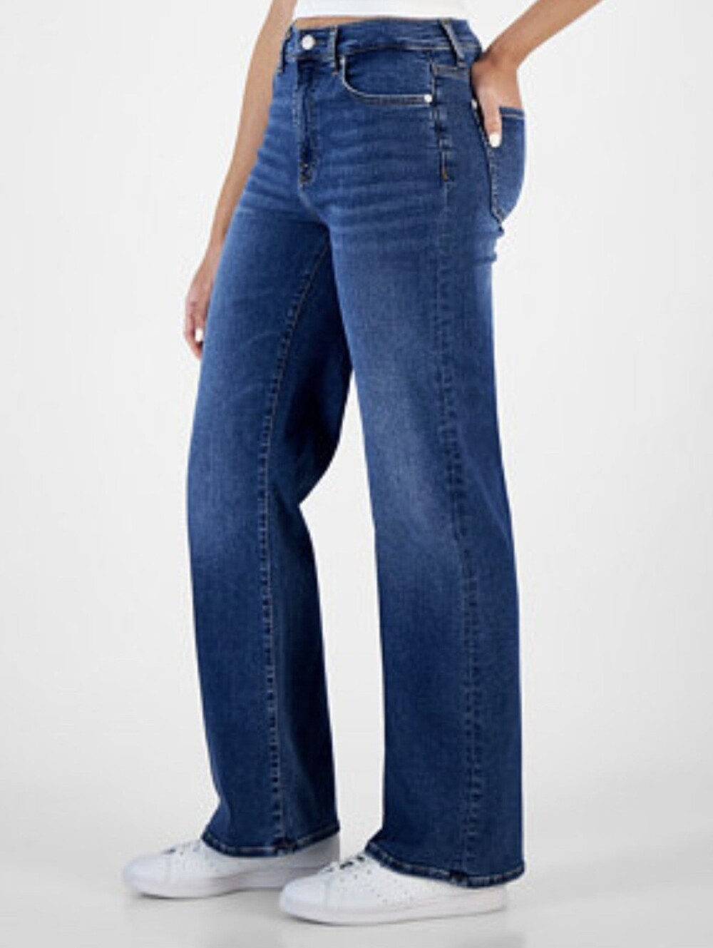 7 For All Mankind Straight LEG  Jeans Blue Denim HIGH wasit "ALEXA" NWT Sz 30